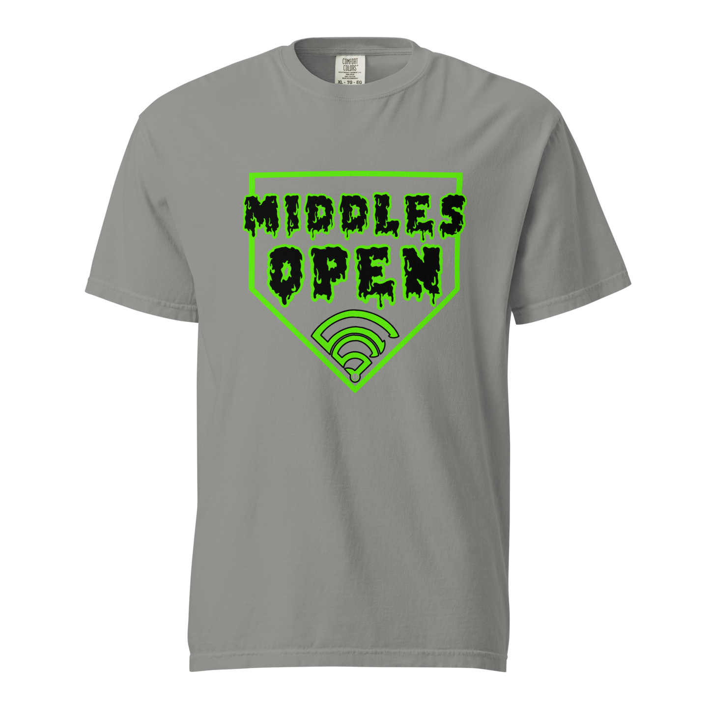 “Middles Open” Adult Comfort Colors T-Shirt