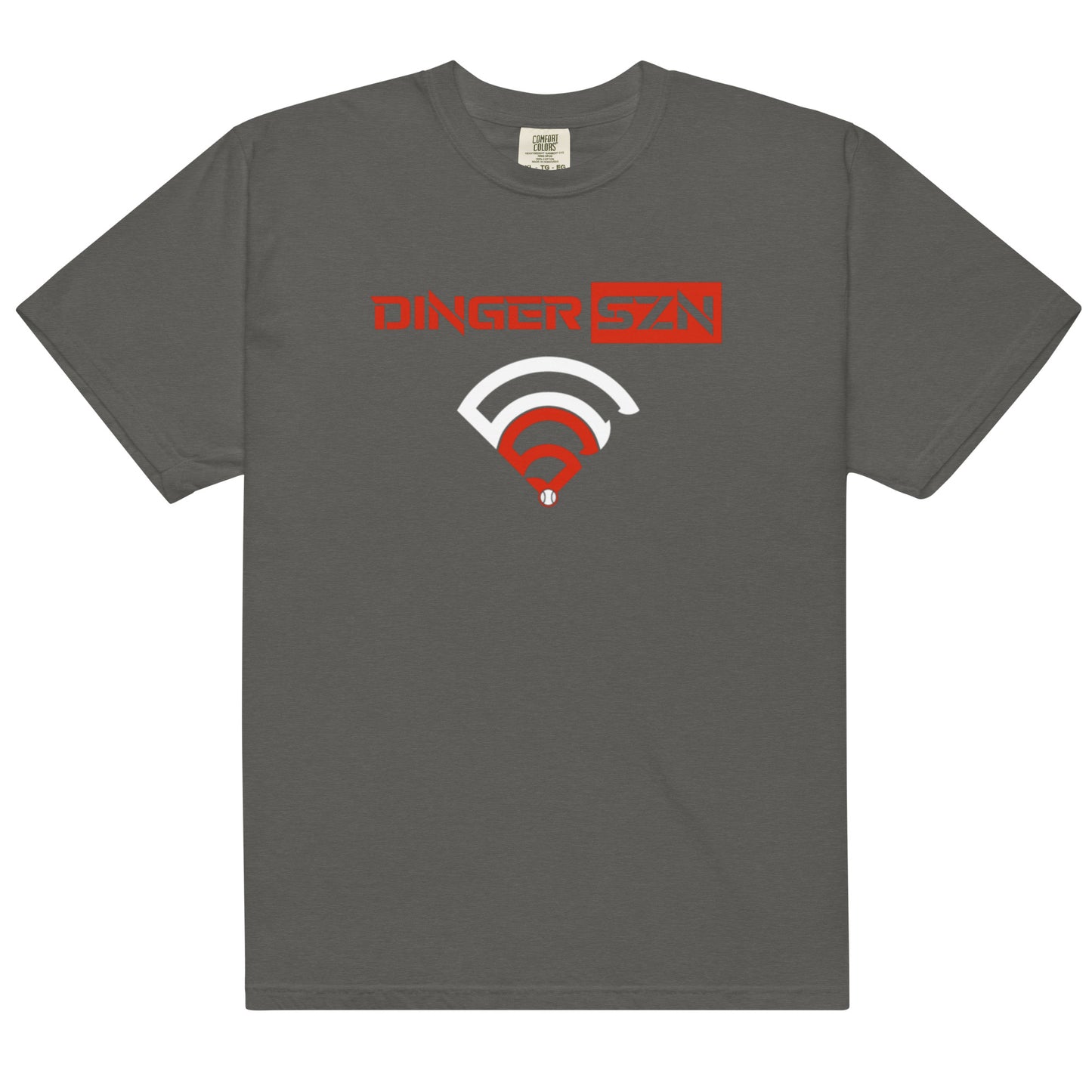 Dinger SZN (Red/White) Adult Comfort Colors T-Shirt