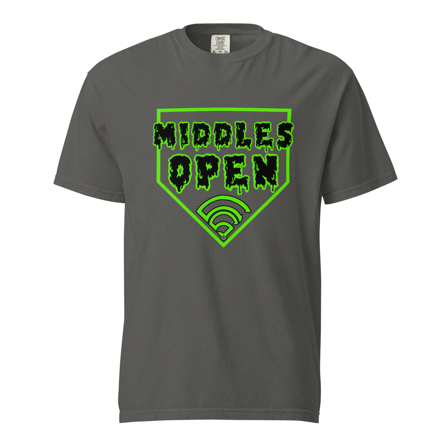 “Middles Open” Adult Comfort Colors T-Shirt