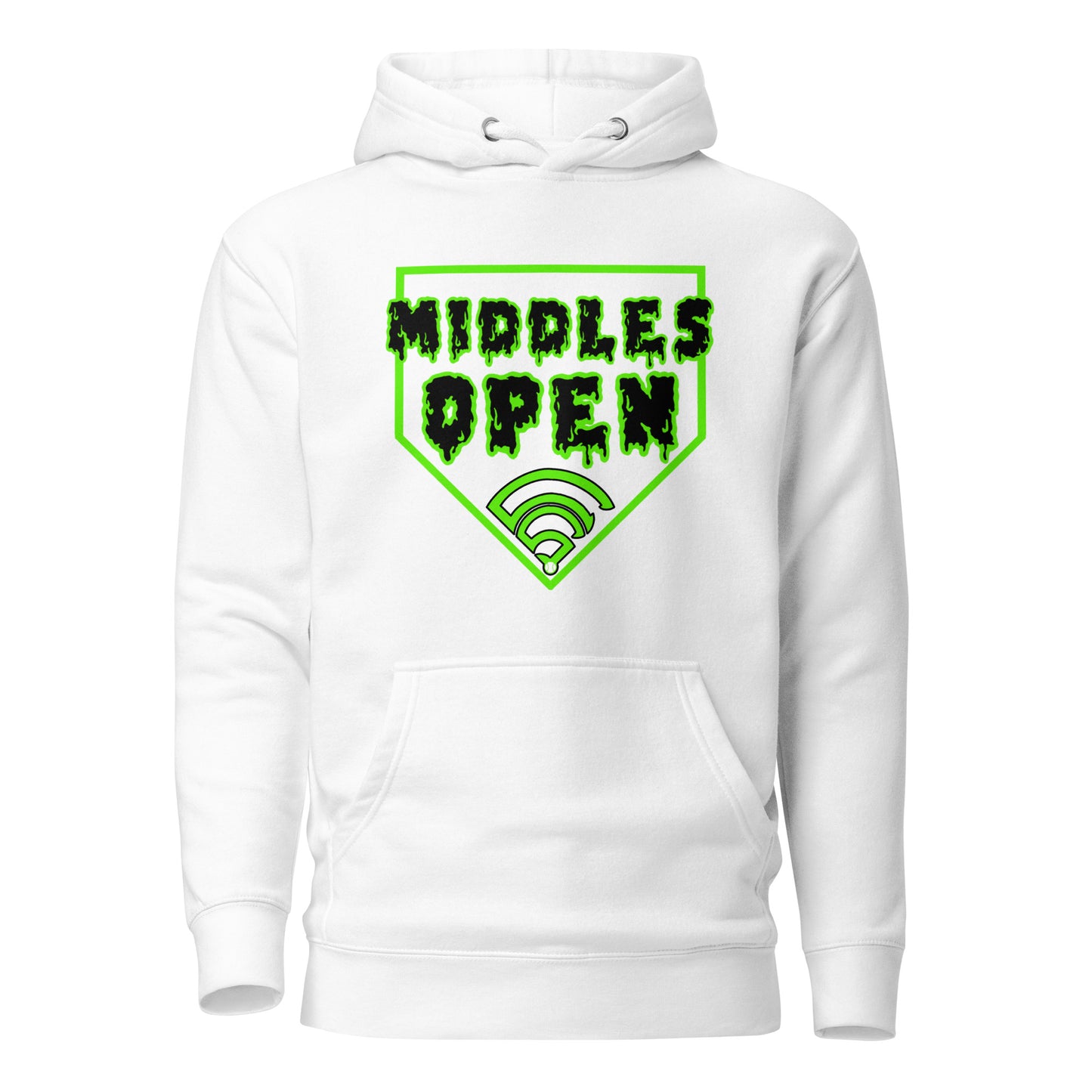 “Middles Open” Adult Hoodie