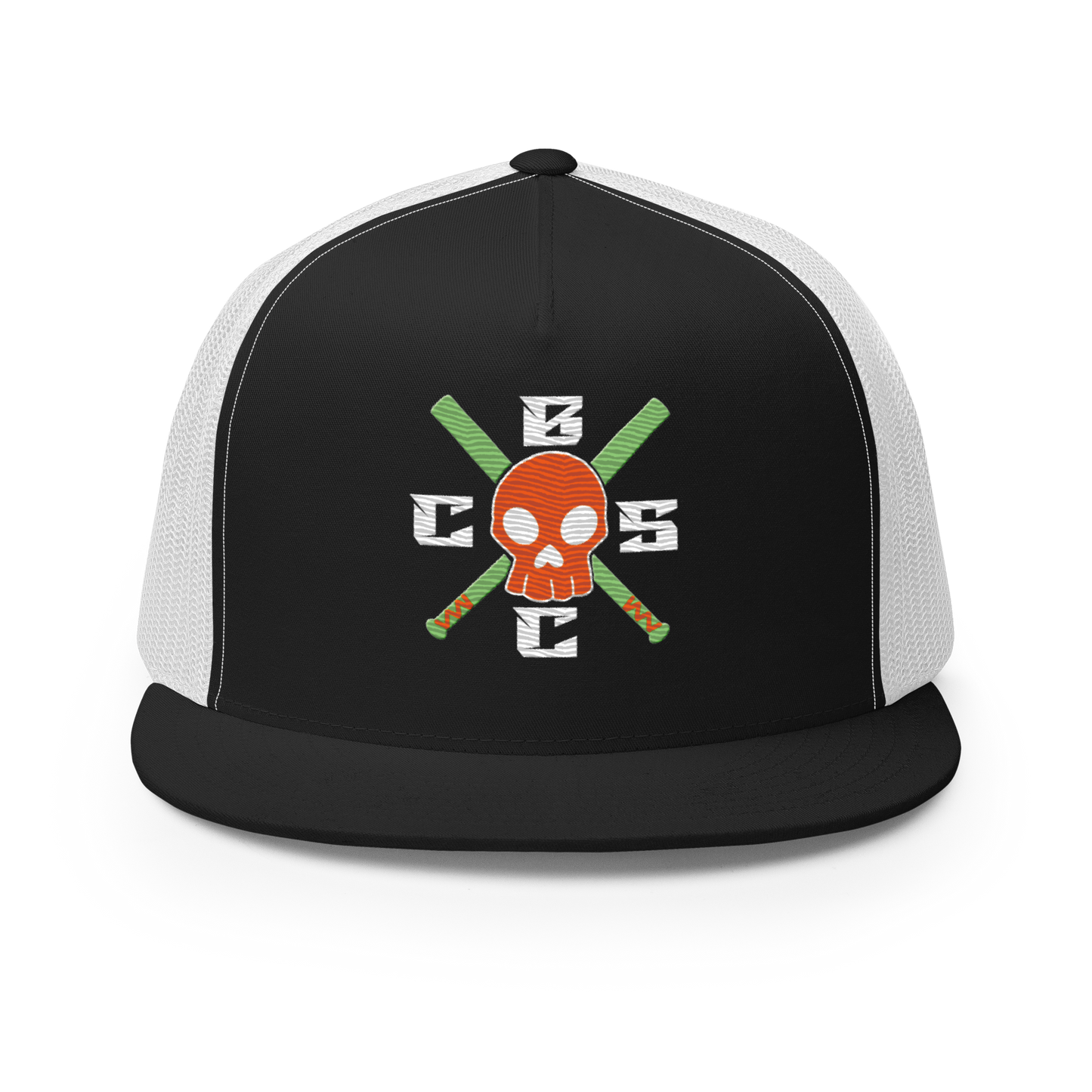 "CSBC SKULL" Logo Trucker Cap