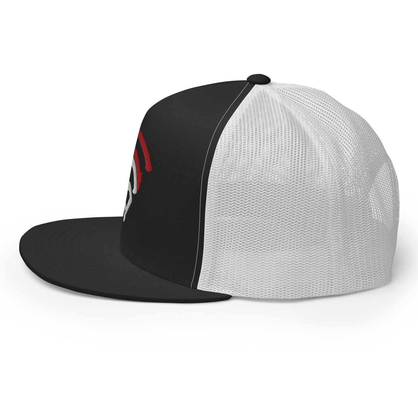 Trucker Cap (Red/White Logo)