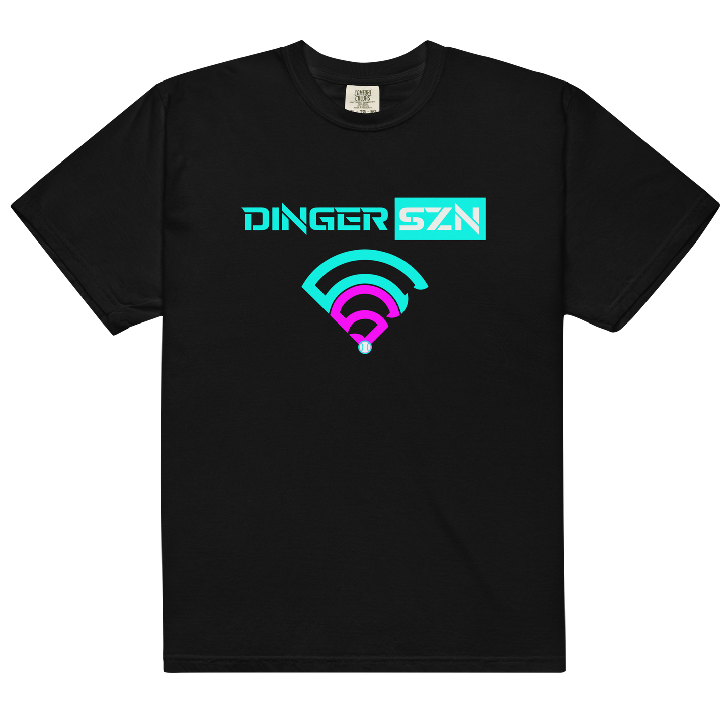 Dinger SZN (Pink/Teal) Adult T-Shirt