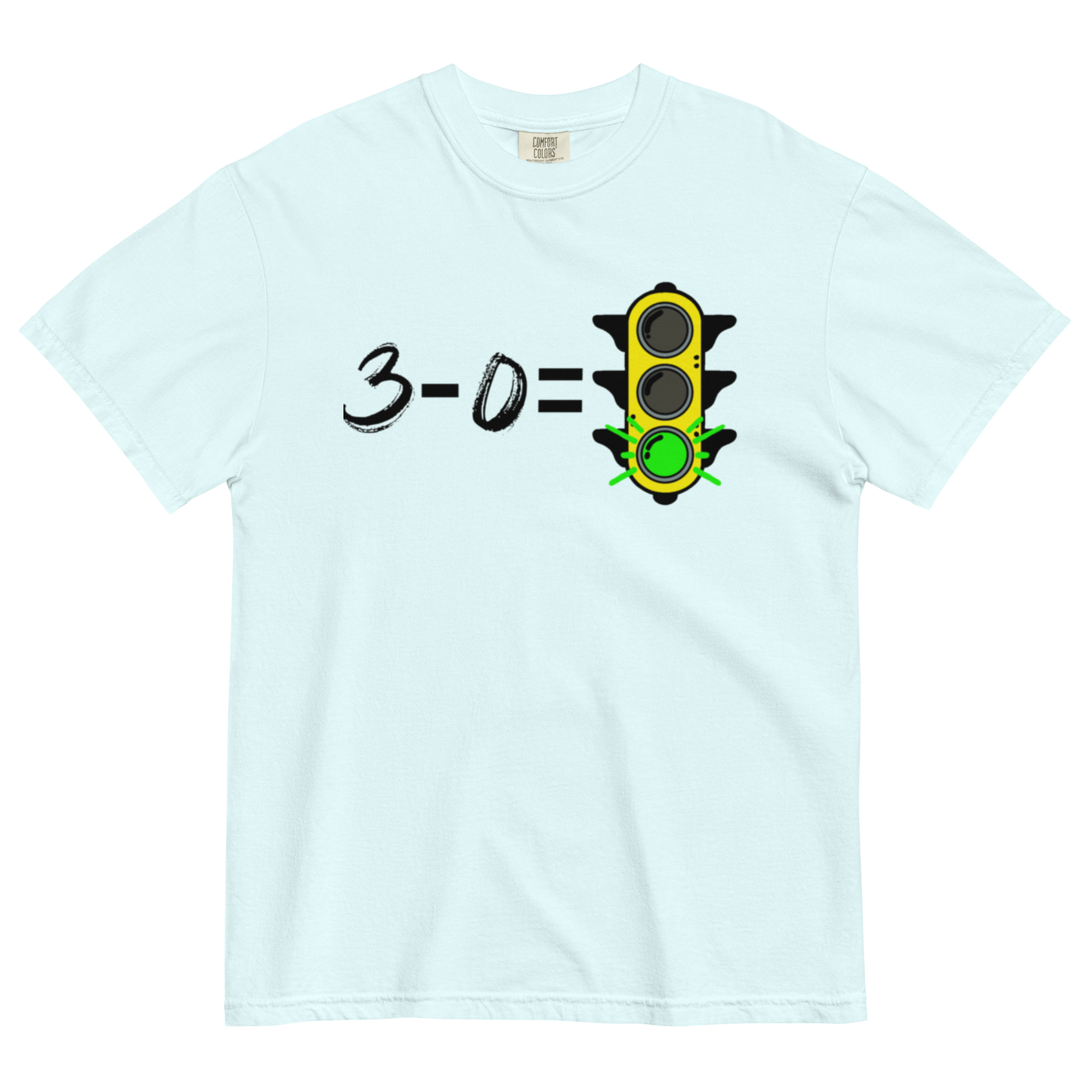 “3-0 Greenlight” Adult T-Shirt