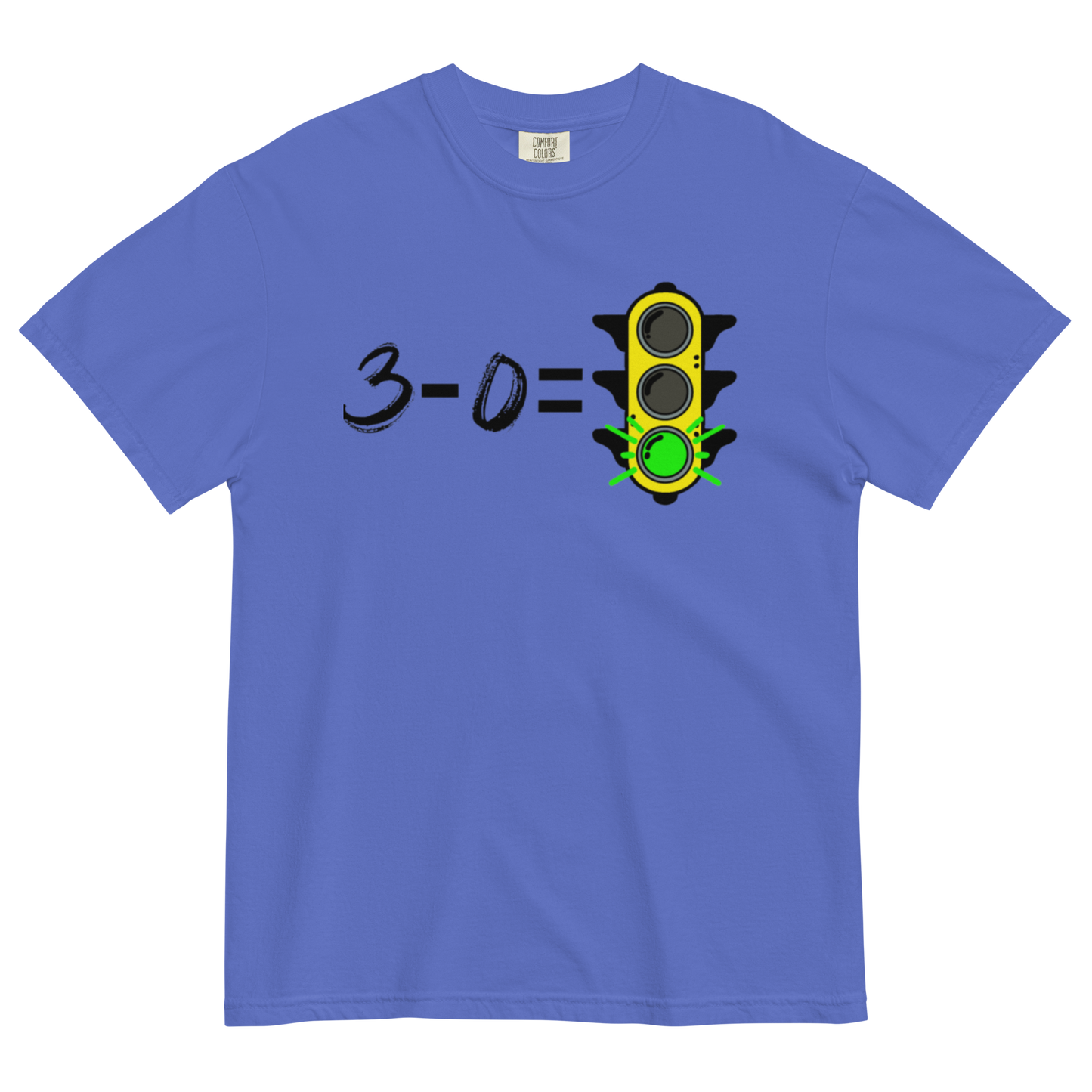 “3-0 Greenlight” Adult T-Shirt