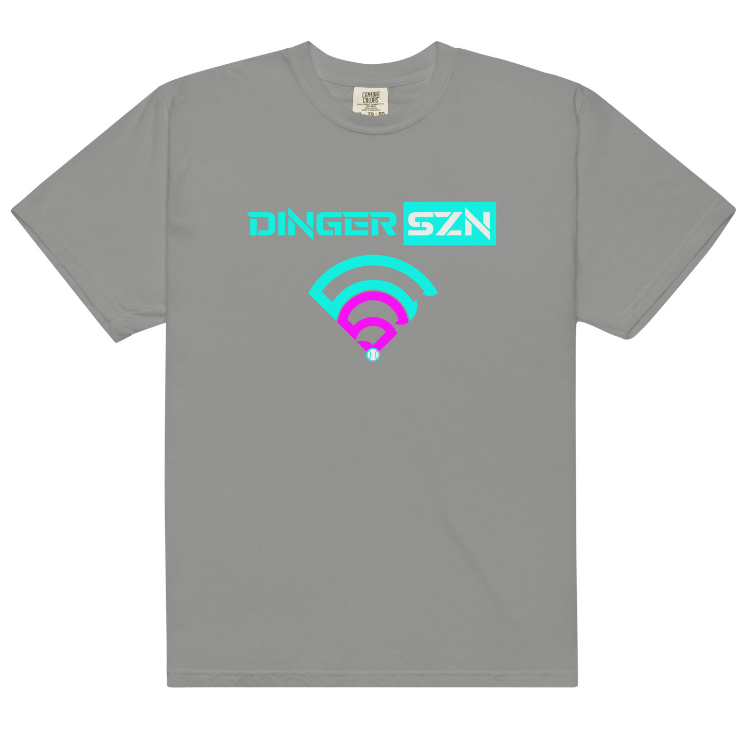 Dinger SZN (Pink/Teal) Adult T-Shirt