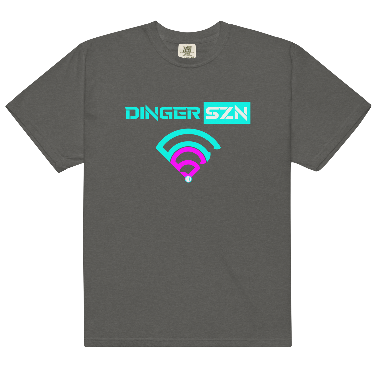 Dinger SZN (Pink/Teal) Adult T-Shirt