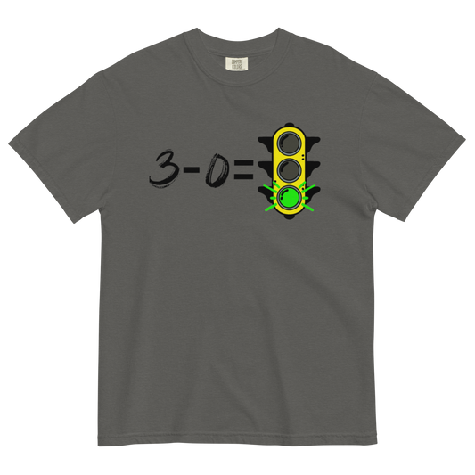 “3-0 Greenlight” Adult T-Shirt