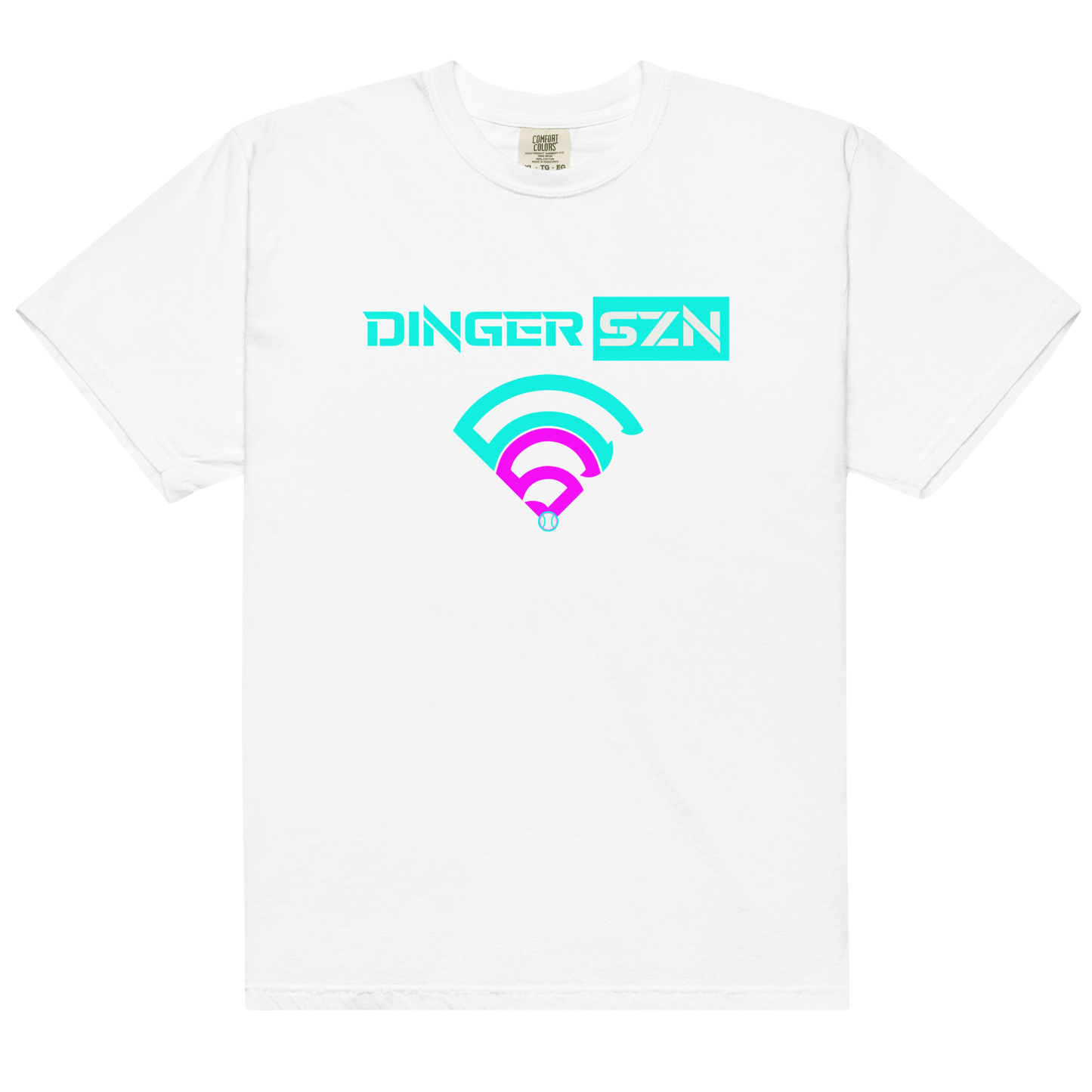 Dinger SZN (Pink/Teal) Adult T-Shirt