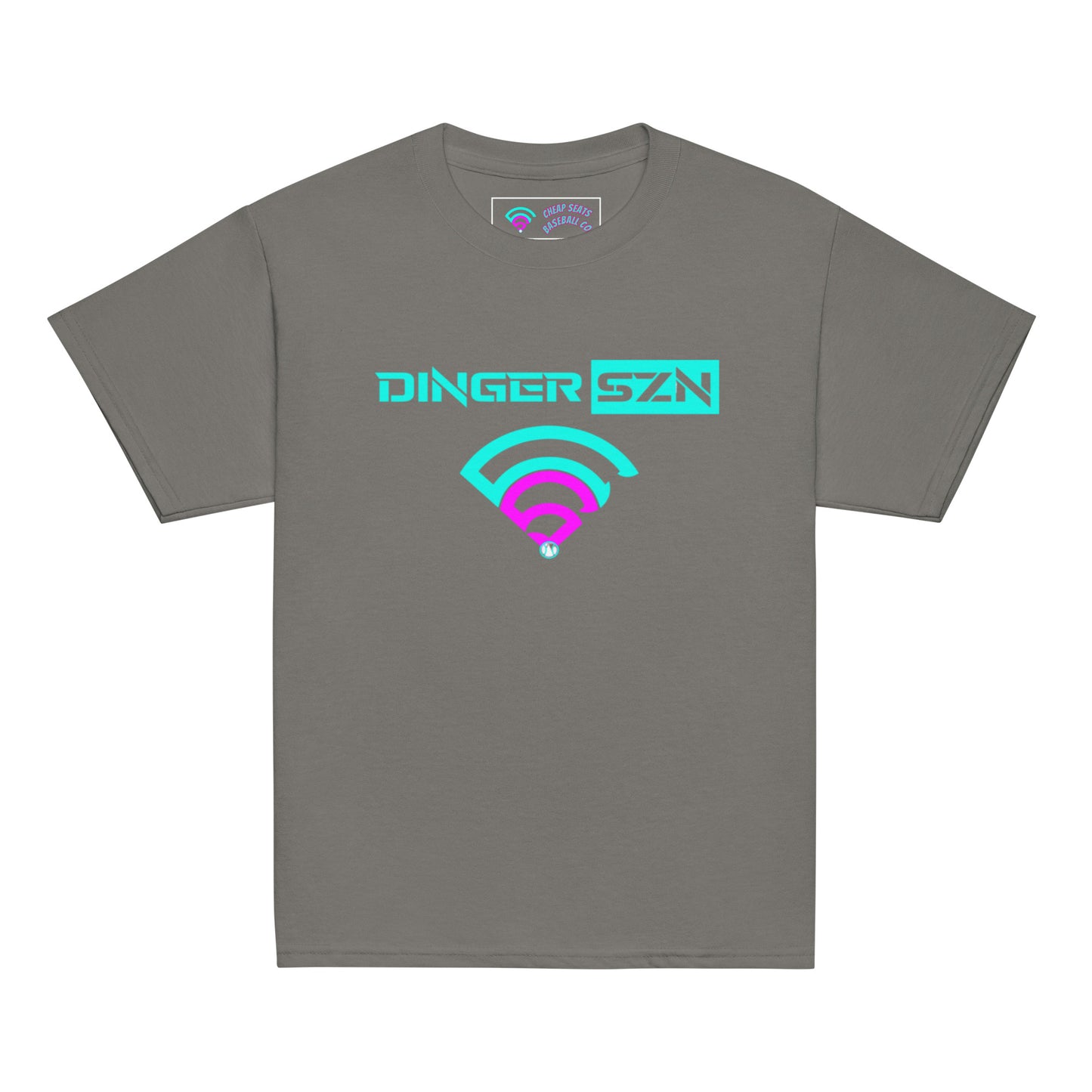 Dinger SZN (Teal/Pink) Youth T-Shirt